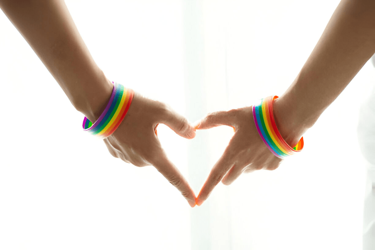 LGBT Pride Heart